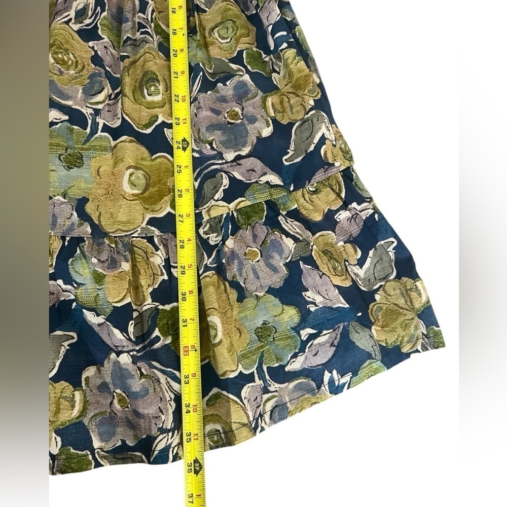 NEW Pinch Where You Go Navy Blue Floral Dress Size Medium - Picture 8 of 9
